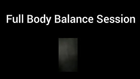 Full Body Balance Session