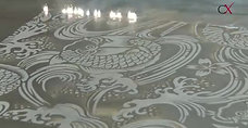 laser cutting and decoration
