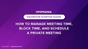 [EXHIBITOR] How to Manage Meeting