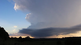 Supercell Moving Towards Camera