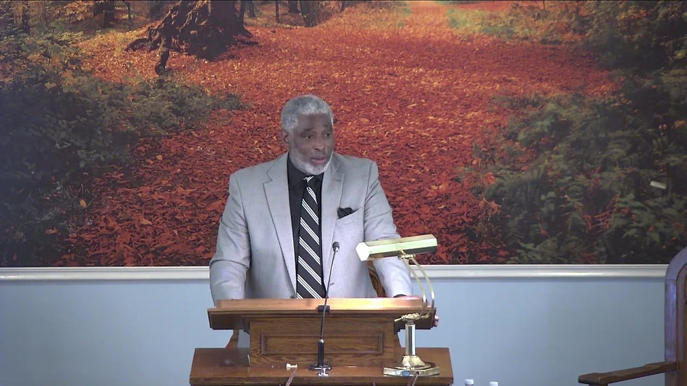 Elder Carroll Mitchell 1-2-22