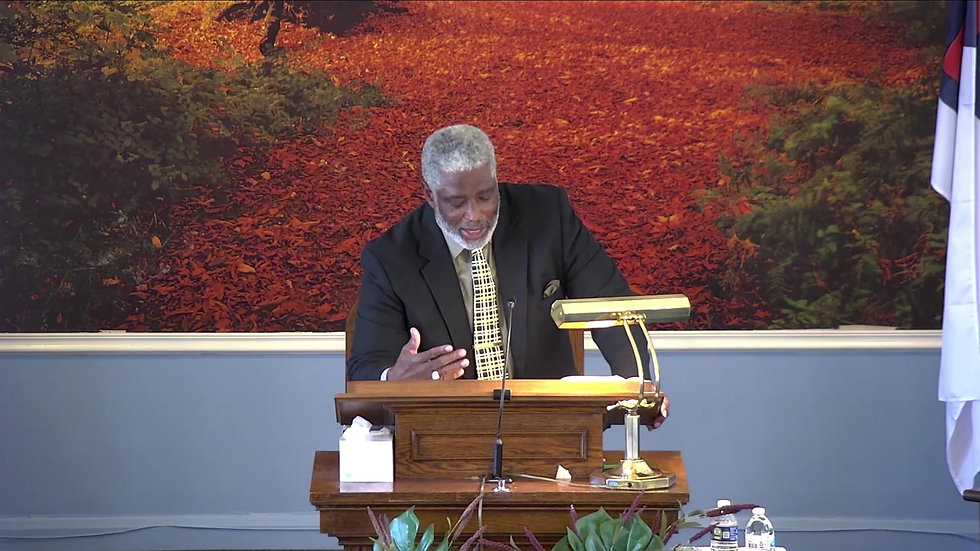 Elder Carroll Mitchell 1-8-23 Topic: Christian Warfare