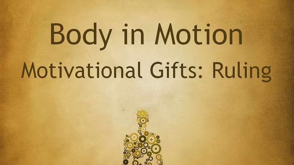 Romans: Motivational Gifts (Ruling)