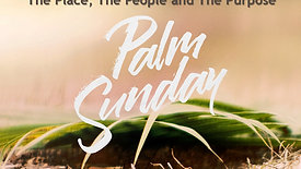 Palm Sunday : The Place The People and The Purpose