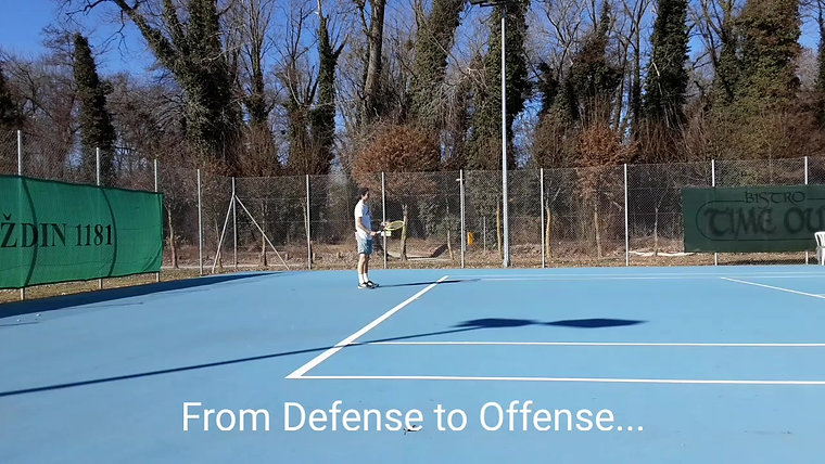 Outdoor_Tennis_(Forehand_practice1)_HD 720p