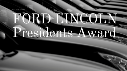 Ford Lincoln Presidents Award