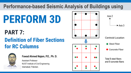 Part 7: PERFORM 3D – Definition of Fiber Sections for RC Columns