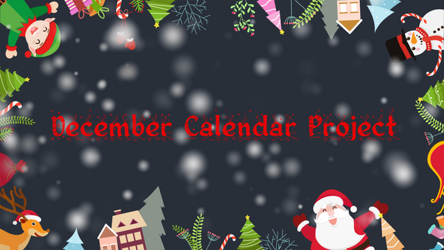 December Calendar Project