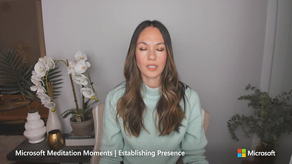 Meditation Moment with Microsoft