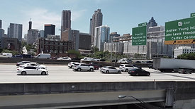Downtown Atlanta - Drone Shot [Highway 2]