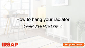 How to Hang your Radiator - Cornel (with standard wall brackets)