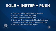 Trick 4: Sole Instep Push Behind