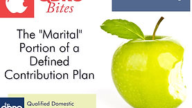 Marital Portion of a Defined Contribution Plan