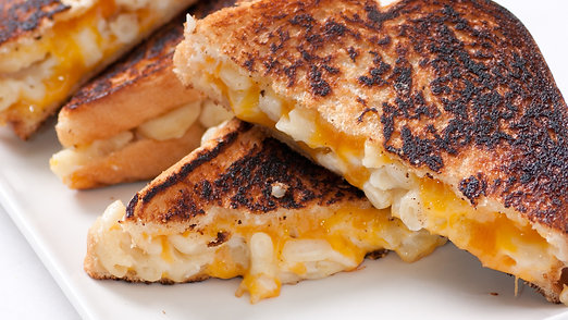 Grilled Mac & Cheese Toast