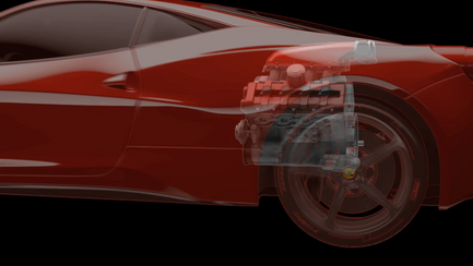 Ferrari Rigging/Animation