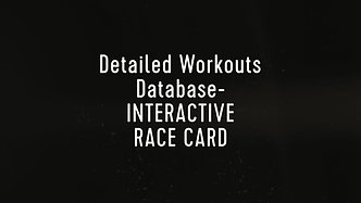 Detailed Workouts Database- INTERACTIVE RACE CARD
