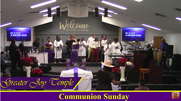 Greater Joy Temple COGIC Sunday Service