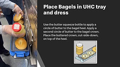 How to Prepare Bagels for UHC Cabinet
