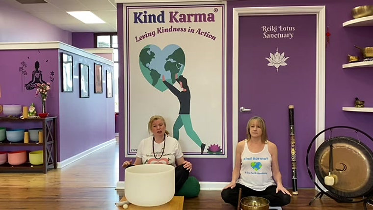 What is a Kind Karma Gong & Sound Bath?