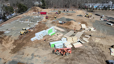 March 2022 Blueway Commons Construction Progress -  Haddam, CT