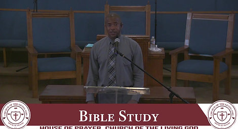 BIBLE STUDY 6/8/22