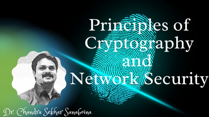 Principles of Cryptography and Network Security