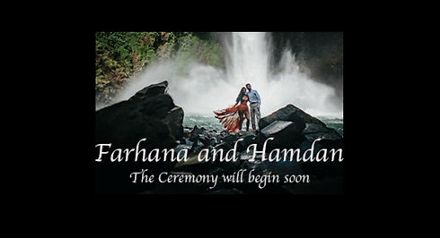 Farhana and Hamdan