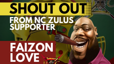 Faizon Love Gives Zulus a Special Shout Out