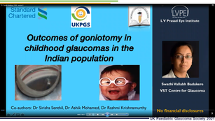 15 - Swathi Badakere - Outcomes of goniotomy in childhood glaucomas in the Indian population 