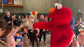 Dancing with Elmo