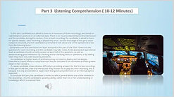 TEAP Part 3  Listening Comprehension
