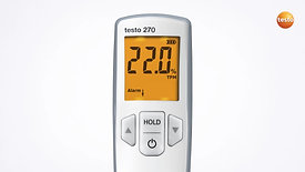 The cooking oil tester testo 270  Be sure Testo