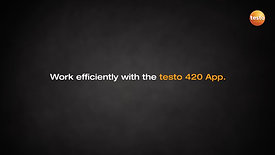 The new testo 420 volume flow hood  Be sure Testo_1080p