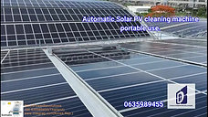 Automatic solar panel cleaning solutions