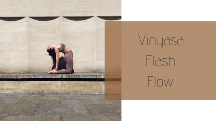 Vinyasa Flash Flow (30 minutes) - Create space