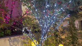 Single color led strings for trees 1
