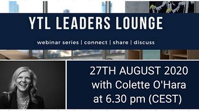YTL Leaders Lounge with Colette O'Hara, Chief Strategy Officer at SaltWire Network, 27th of August 2020