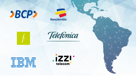 Felicitación de Banco de Crédito del Perú, Bancolombia, Falabella Chile, Telefónica Colombia, IBM Perú e Izzi Telecom México