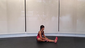 Unilateral Seated Forwards Bend