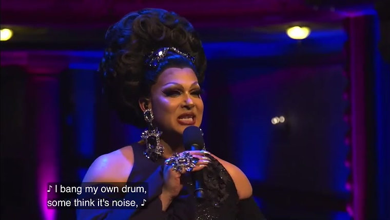 The extraordinary, Alexis Michelle, sings from the musical, La Cage Aux Folles.