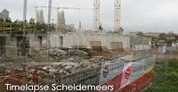 Timelapse nieuwbouwproject Scheldemeers