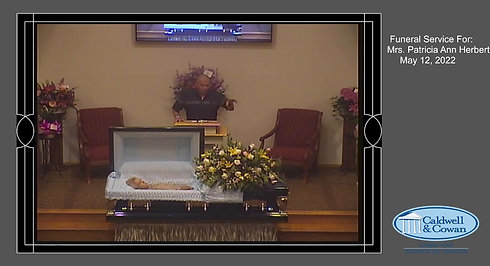 Funeral Service for Mrs. Patricia Ann Herbert