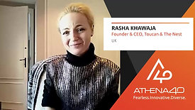 Rasha Khawaja - Athena40 Women Voices of Tenacity