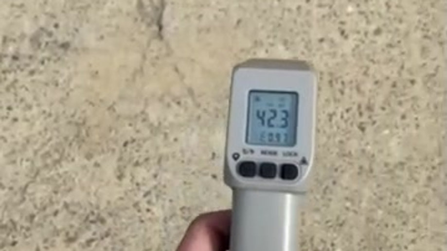 炎熱盛夏，「寶貝家」屋內外在「大樹工法」下的溫度實測