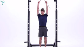 Wide Grip Pull Downs (Standing)
