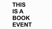 STATEMENTS FOR A BOOK EVENT