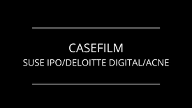 SUSE IPO Casefilm for DeFalcon/Deloitte Digital/ACNE