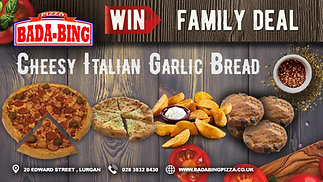 Family meal deal cover video design Lurgan