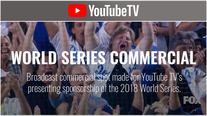 YouTube TV - World Series
