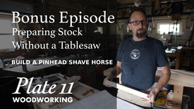 Prepping Stock Without A Tablesaw
